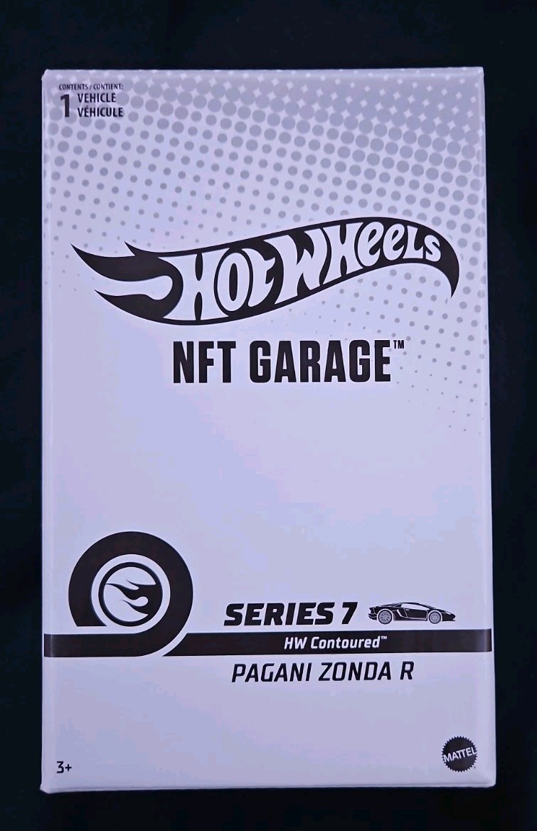 Hot Wheels NFTGarage Series 7 Pagani Zonda R Spectraflame Rosso Dubai