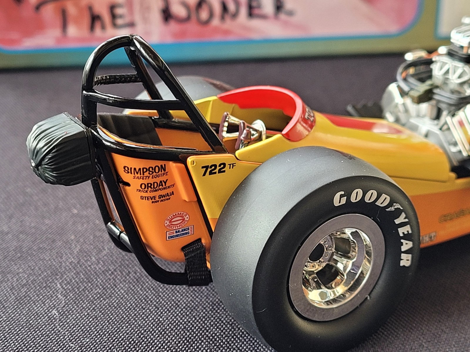 1320 The Fuelers Tony Nancy Signed Box 1:24 Diecast Dragster 4350/5000