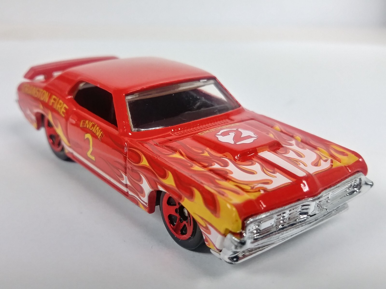 ’69 Mercury Cougar Eliminator 2012 Hot Wheels Main Street #168 Red 1:64 Loose