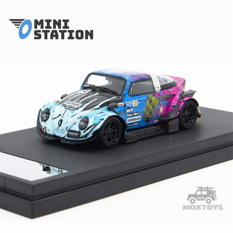 Mini Station 1:64 Beetle-Targa Block43 Diecast Model Car