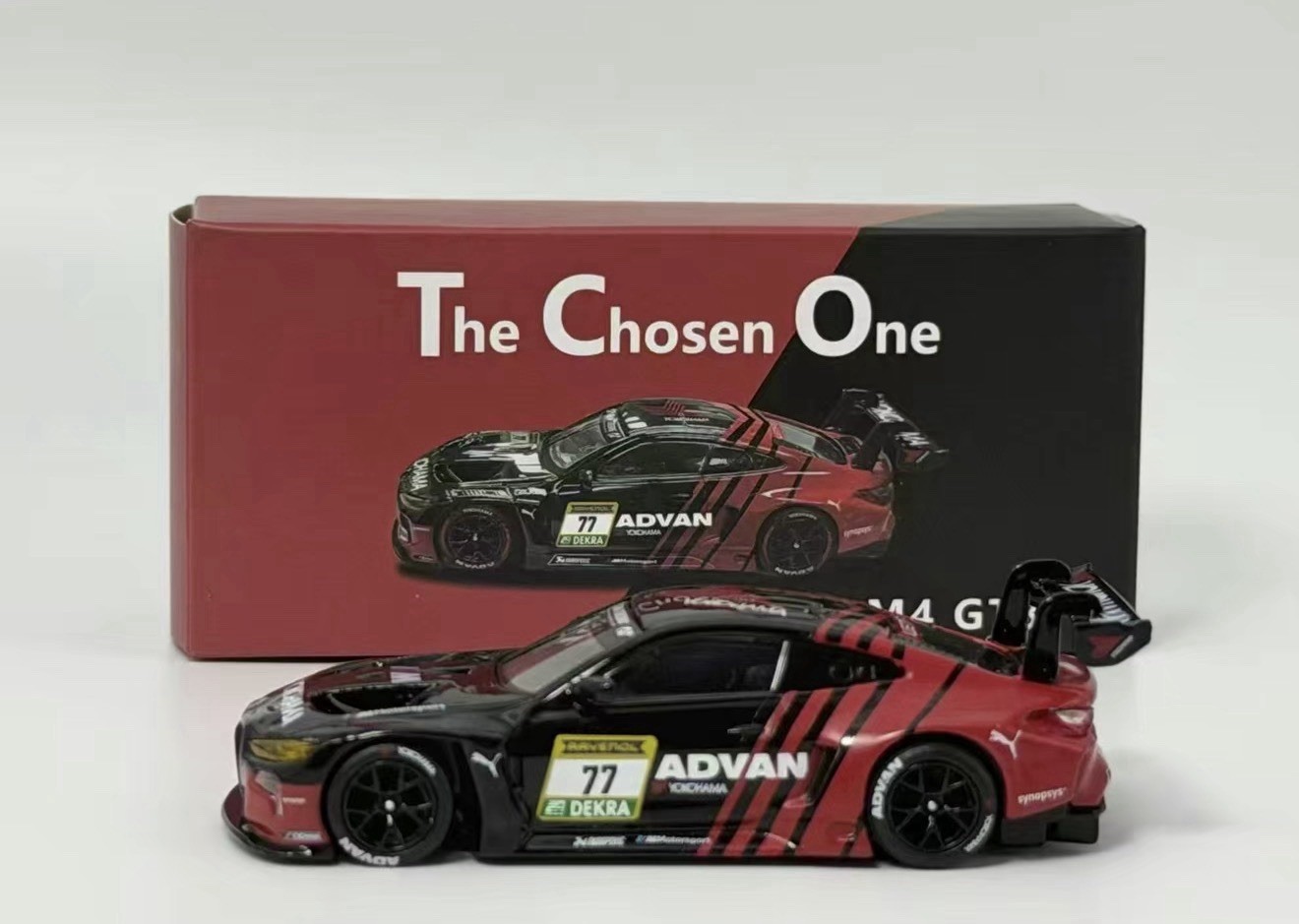 TCO ADVAN BMW M4 GT3 1/64 DIECAST MODEL CAR US BASED SELLER