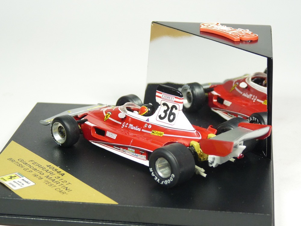 Quartzo 4054A 1/43 1976 Ferrari 312T F1 British Grand Prix Diecast Model Car
