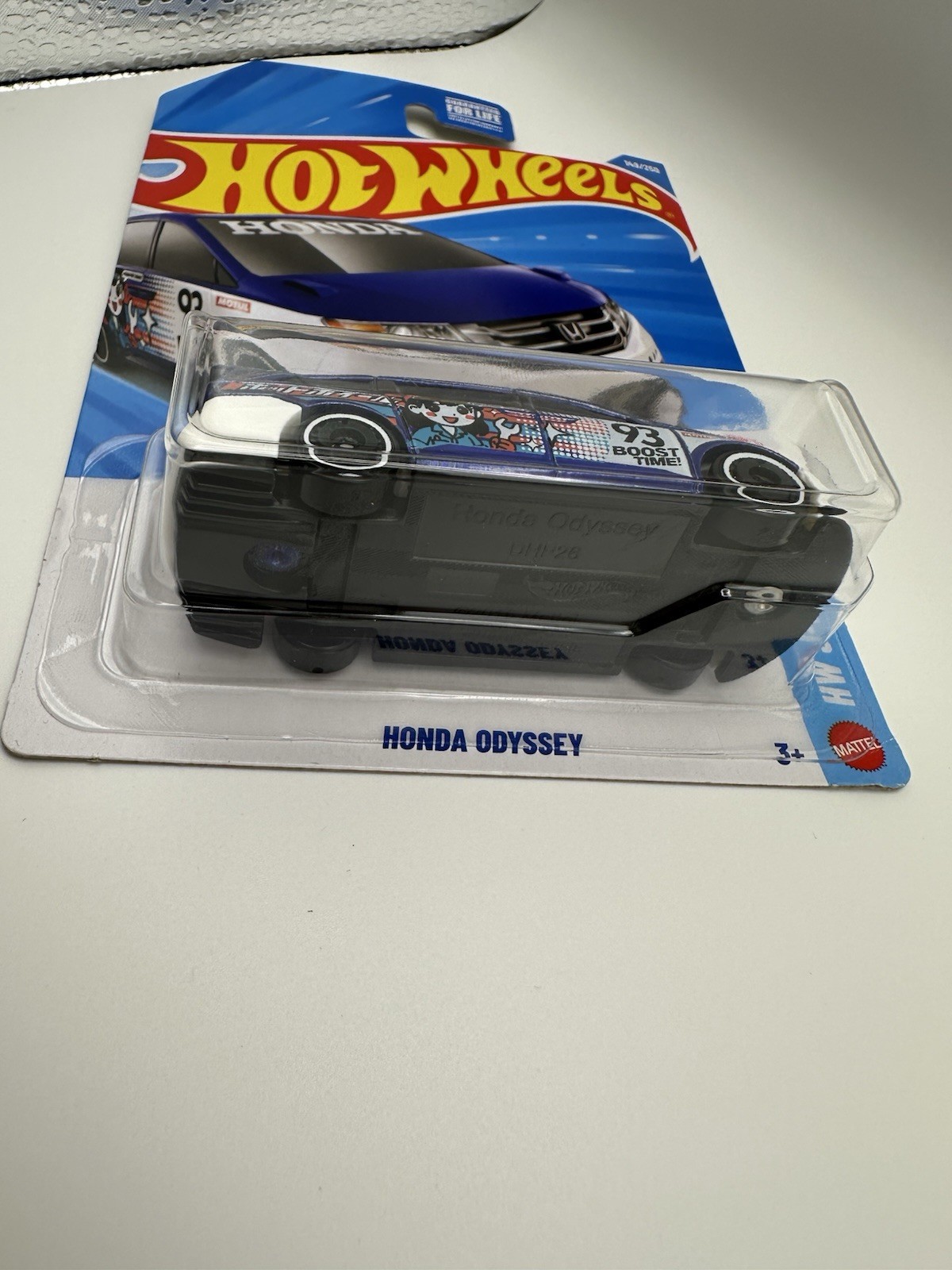 Factory Mistake 2026 Hot Wheels Honda Odyssey (149/250) BLUE HW J-Imports #6/10