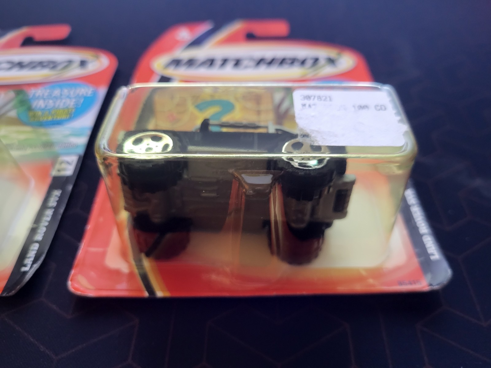 Matchbox Treasure Chest Land Rover SVX Tan #12 / Black #52 SUV (✔️Lot of 2)