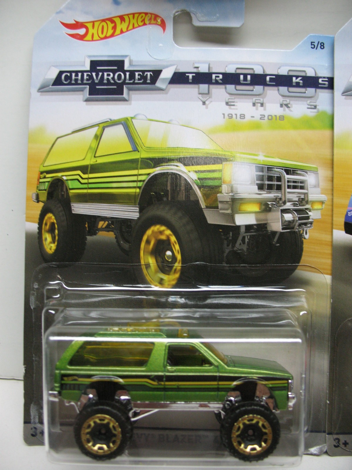 2018 Hot Wheels Chevrolet Trucks 100 Years Complete Set of 8 Original Packaging