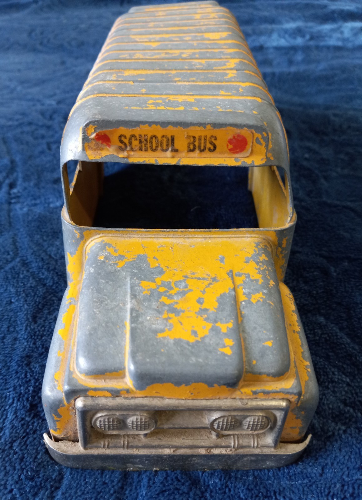 Toy Metal Yellow School Bus ~ Body Only