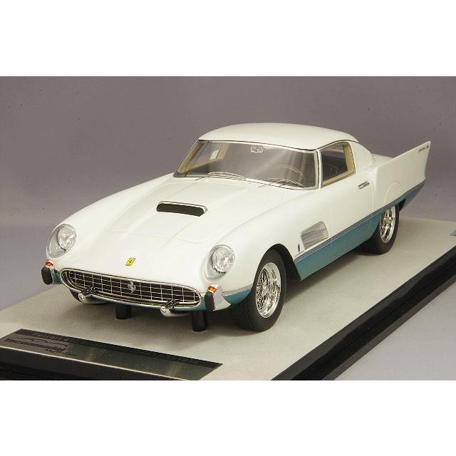 Tecnomodel Ferrari 410 Superfast 0483 SA White Light Blue 1956 1/18 from Japan