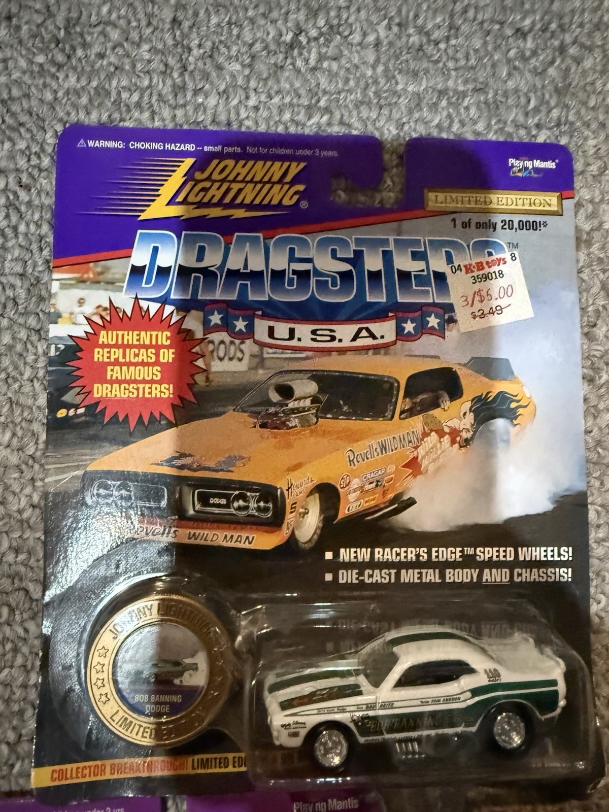 Johnny Lightning Dragsters Lot. Bakers Dozen. All Sealed.