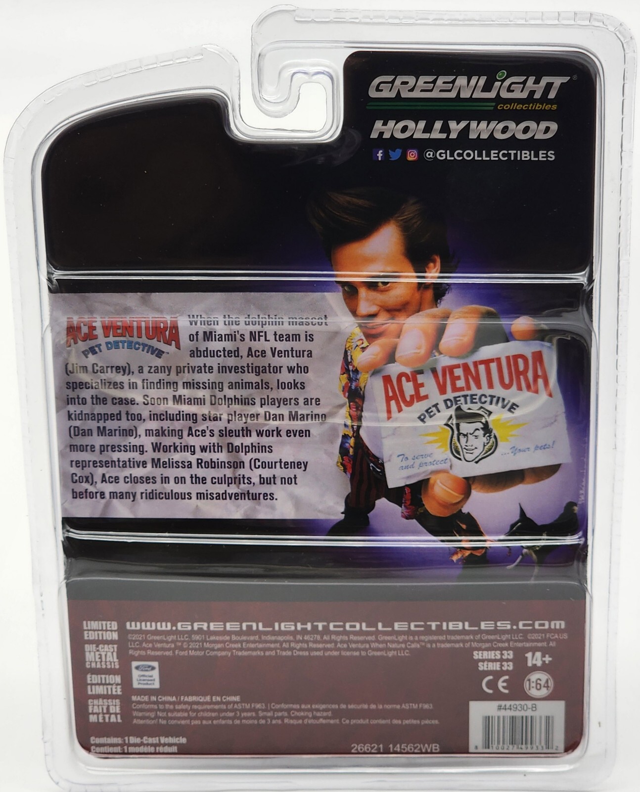 GREENLIGHT COLLECTIBLES HOLLYWOOD SERIES 33 COMPLETE SET OF 6 VEHICLES! WICK ACE
