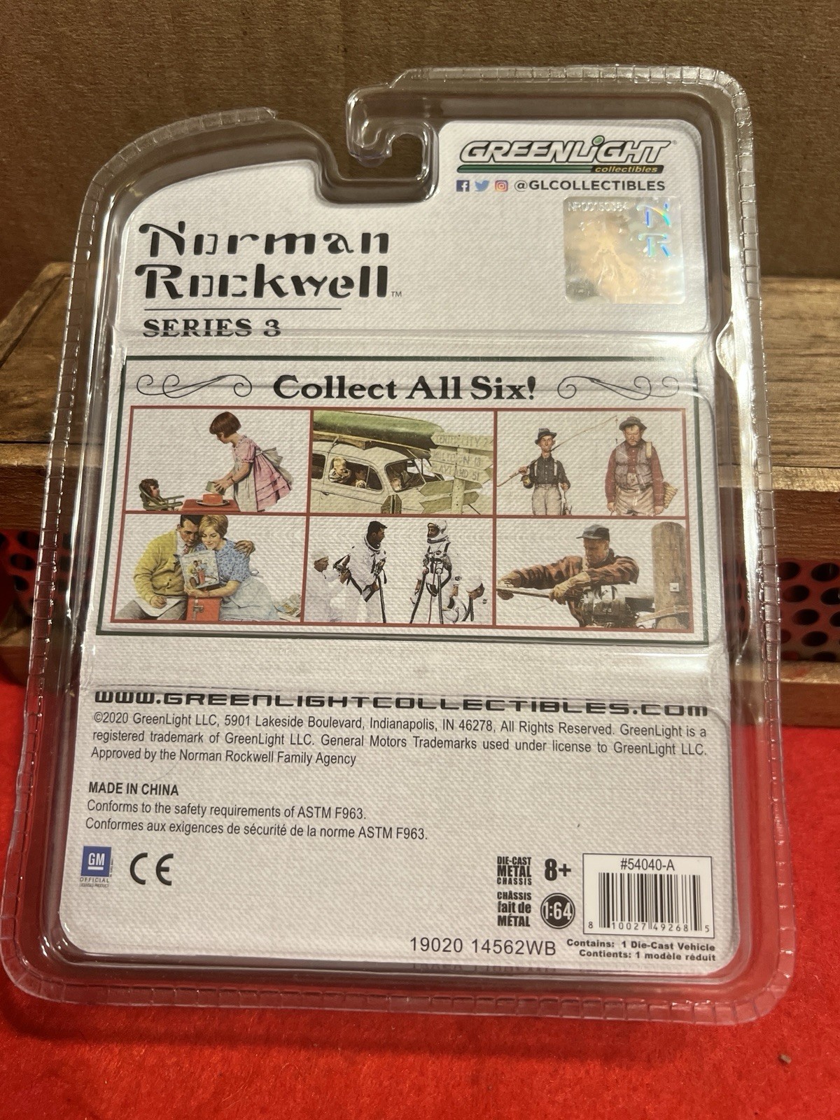 Greenlight Norman Rockwell Series 3 Chase 1939 Chevrolet Panel Truck 🛞🛞