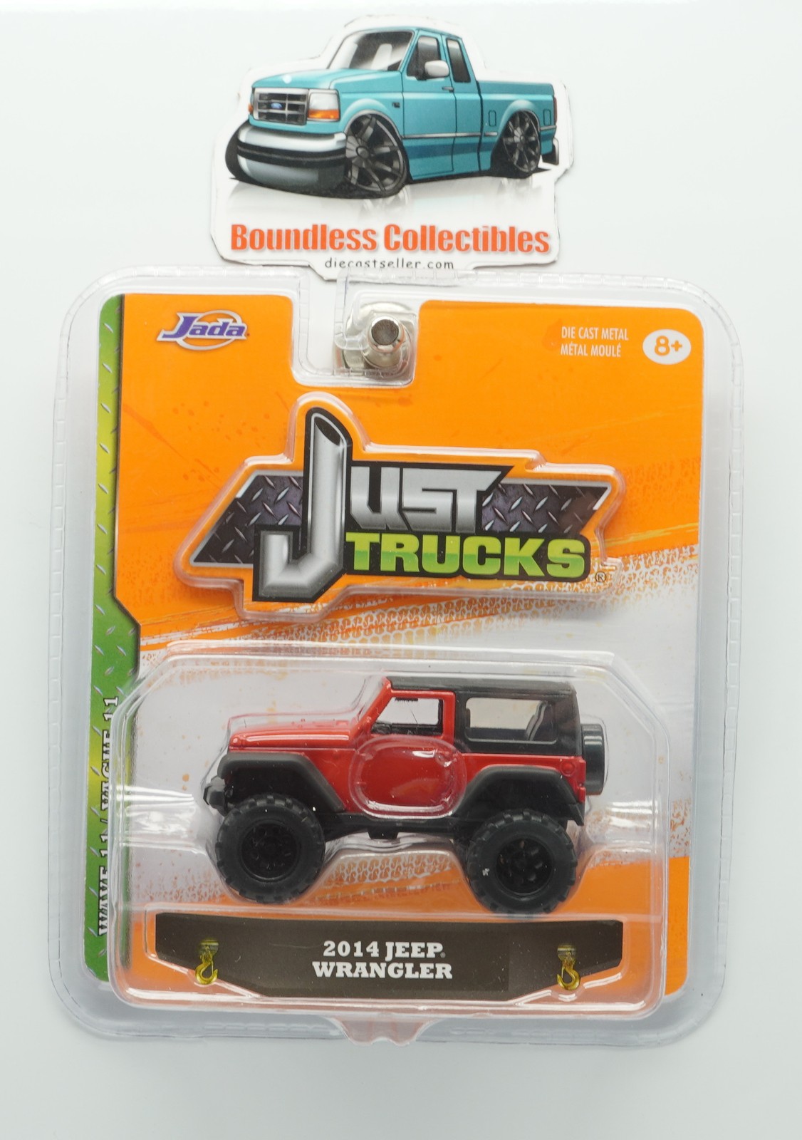 JADA JUST TRUCKS 2014 JEEP WRANGLER BLACK TAN WHITE RED SILVER YOU PICK!! NEW