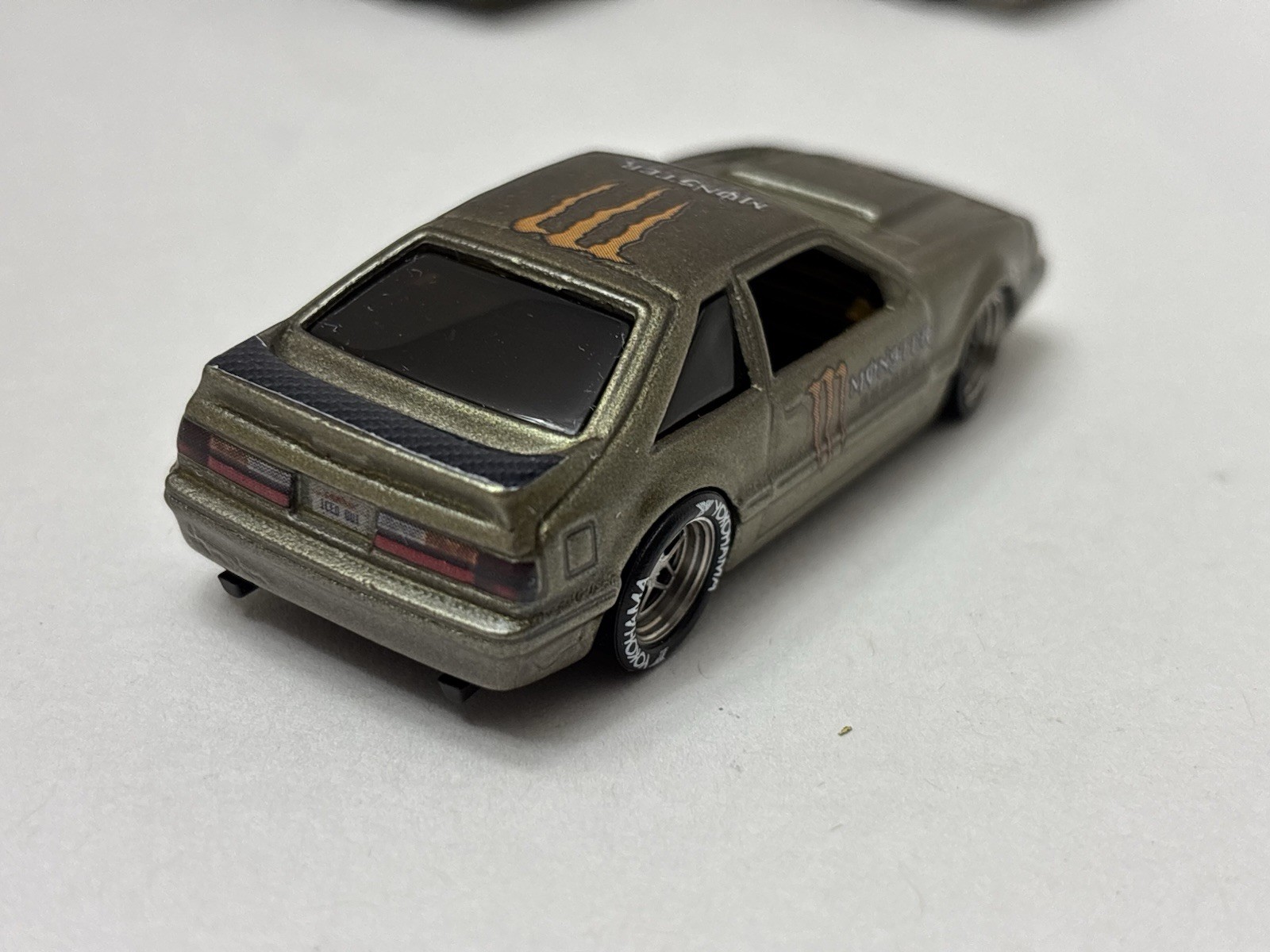 Hot Wheels FOX BODY Monster Energy 1992 Ford Mustang CUSTOMS LOT X 3 Green 🔥🏁
