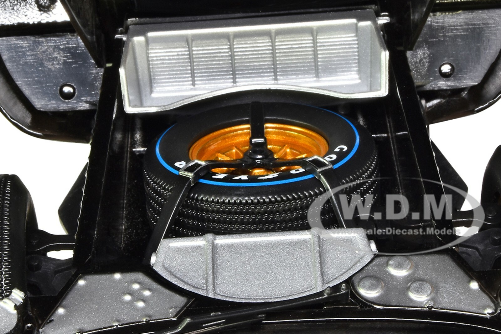 1966 FORD GT-40 MK II #2 BLACK AFTER RACE 1/18 DIECAST SHELBY COLLECTIBLES SC431