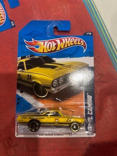 2011 Hot Wheels HW Main Street ’68 El Camino #167 Yellow
