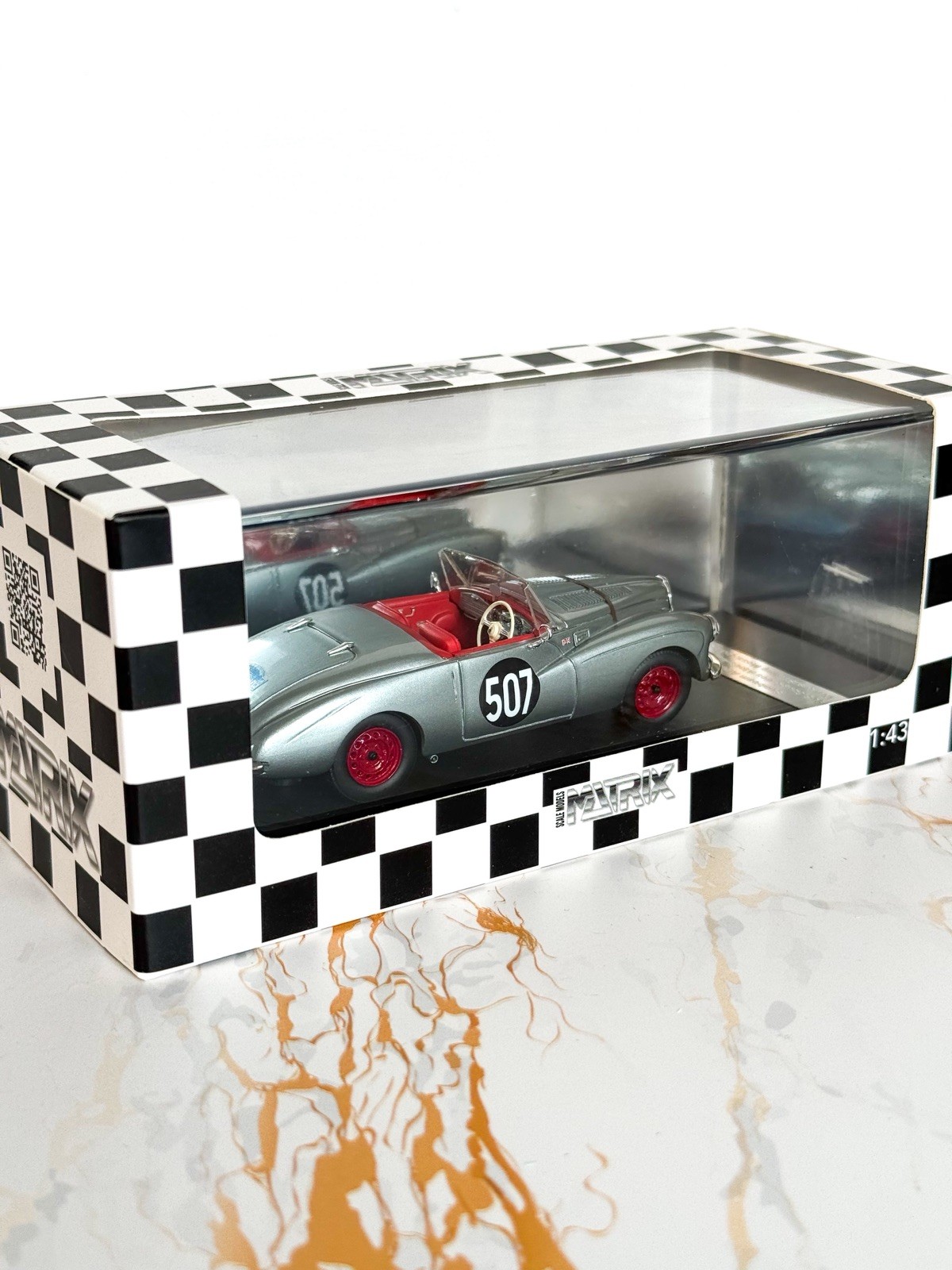 Matrix 1:43 Sunbeam Alpine #507 1953 Coupe des Alpes Stirling Moss MXR41807-021