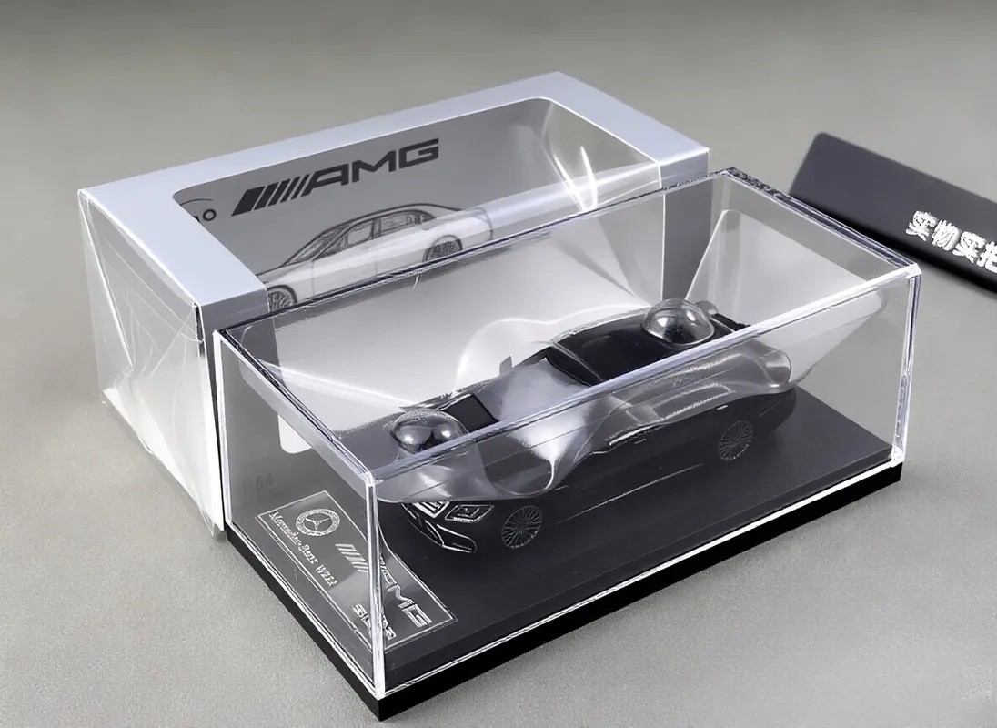RM 1:64 Black S63 W222 Luxury Sedan Sports Model Diecast Metal Car