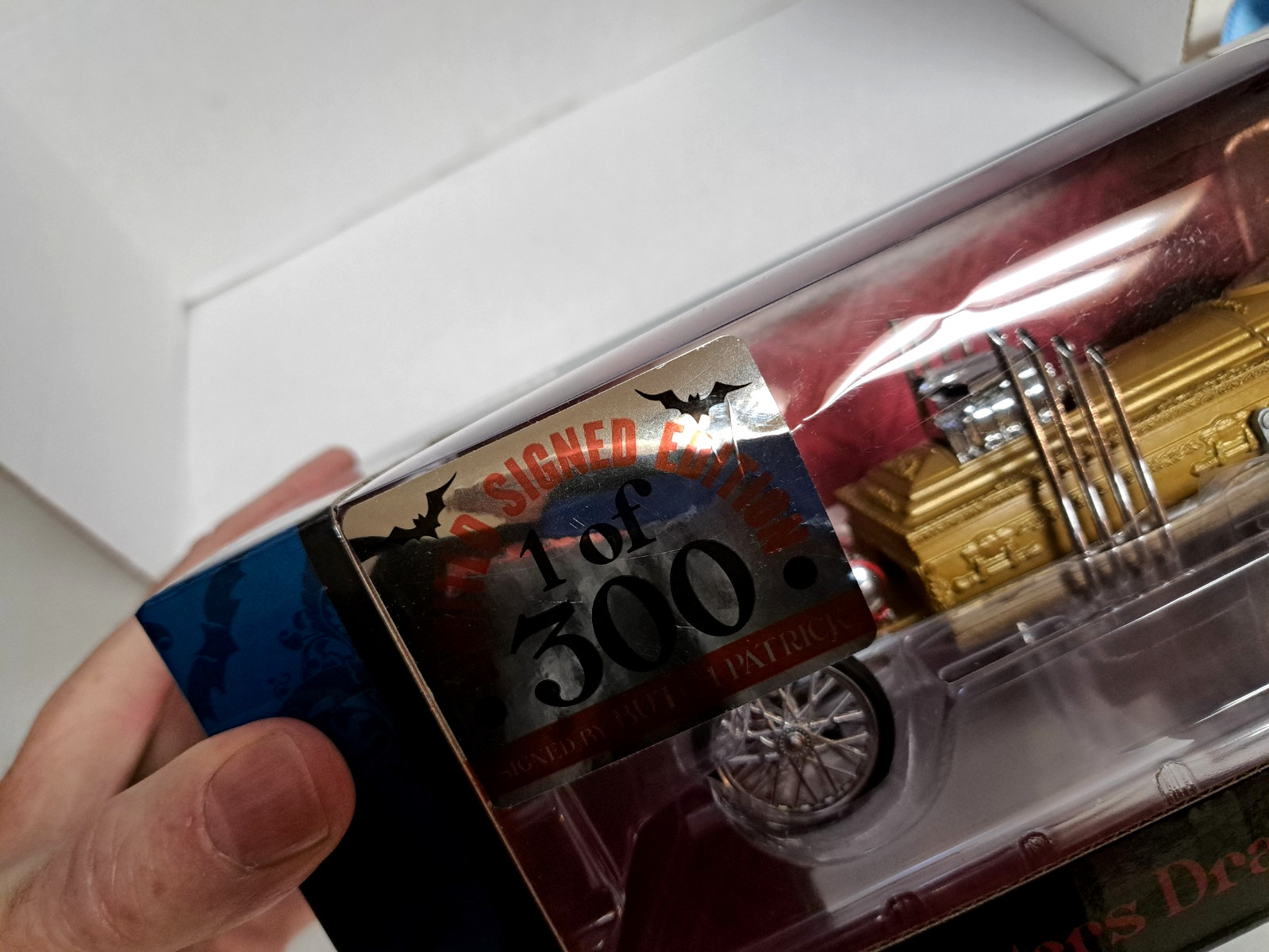 MUNSTERS DRAGULA 1/18 Scale DieCast Signed