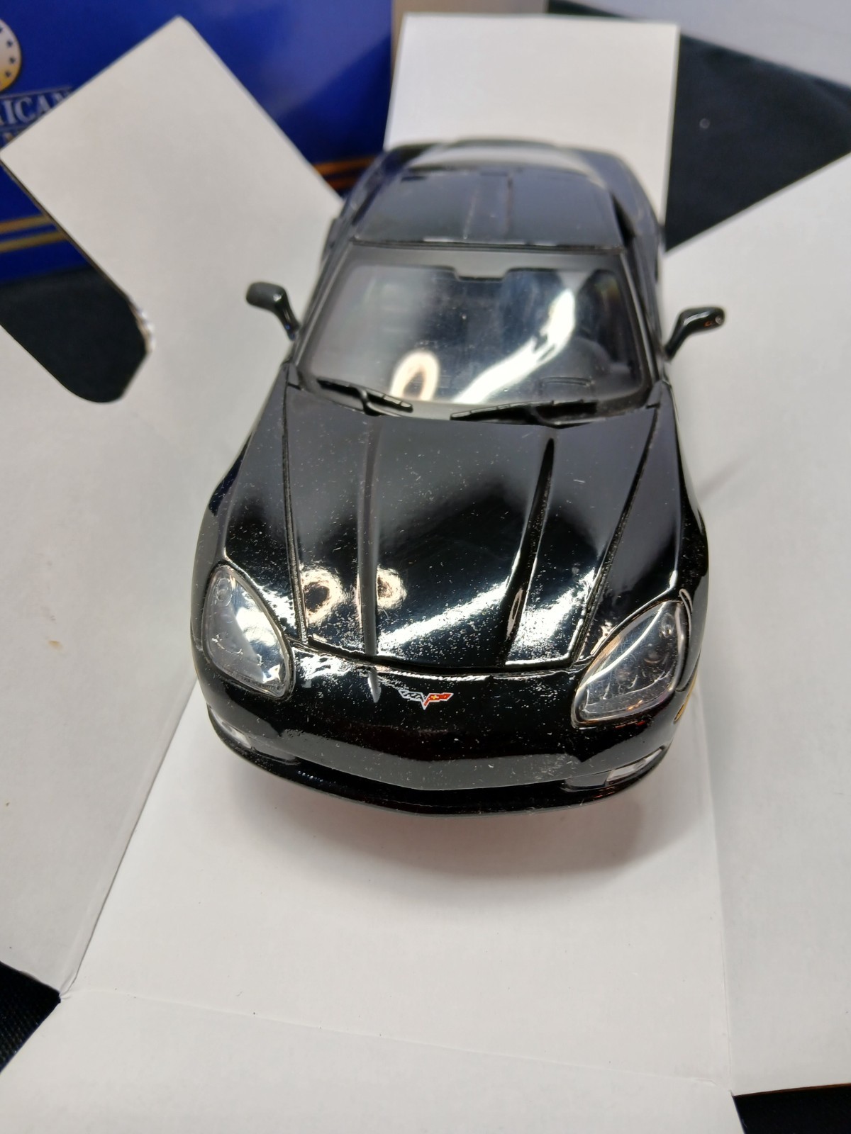 American Mint 1:24 Diecast – 2005 Chevrolet Corvette C6 in box