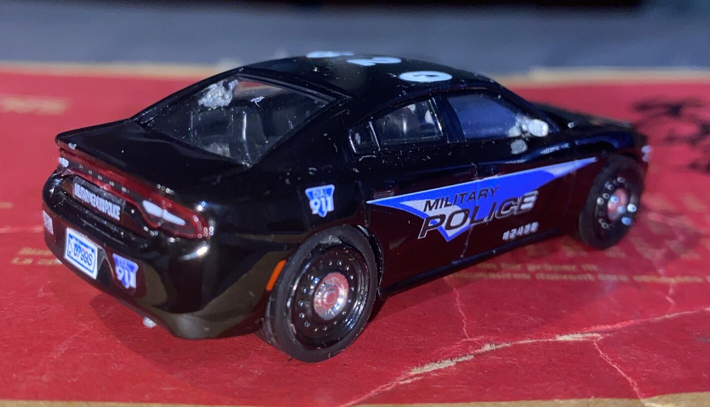 2021 Dodge Charger Pursuit United States Military Police Unit 1 Of 1 Kitbash