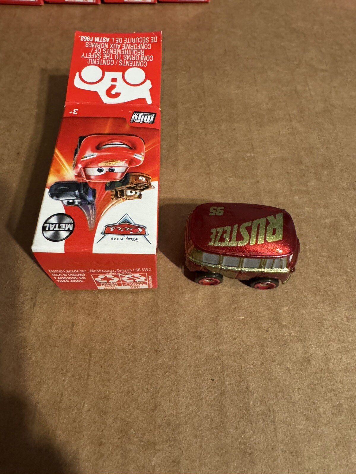 2021 Disney Pixar Cars Mini Racers RUST-EZE WRAP FILLMORE Racing Series 1 #4