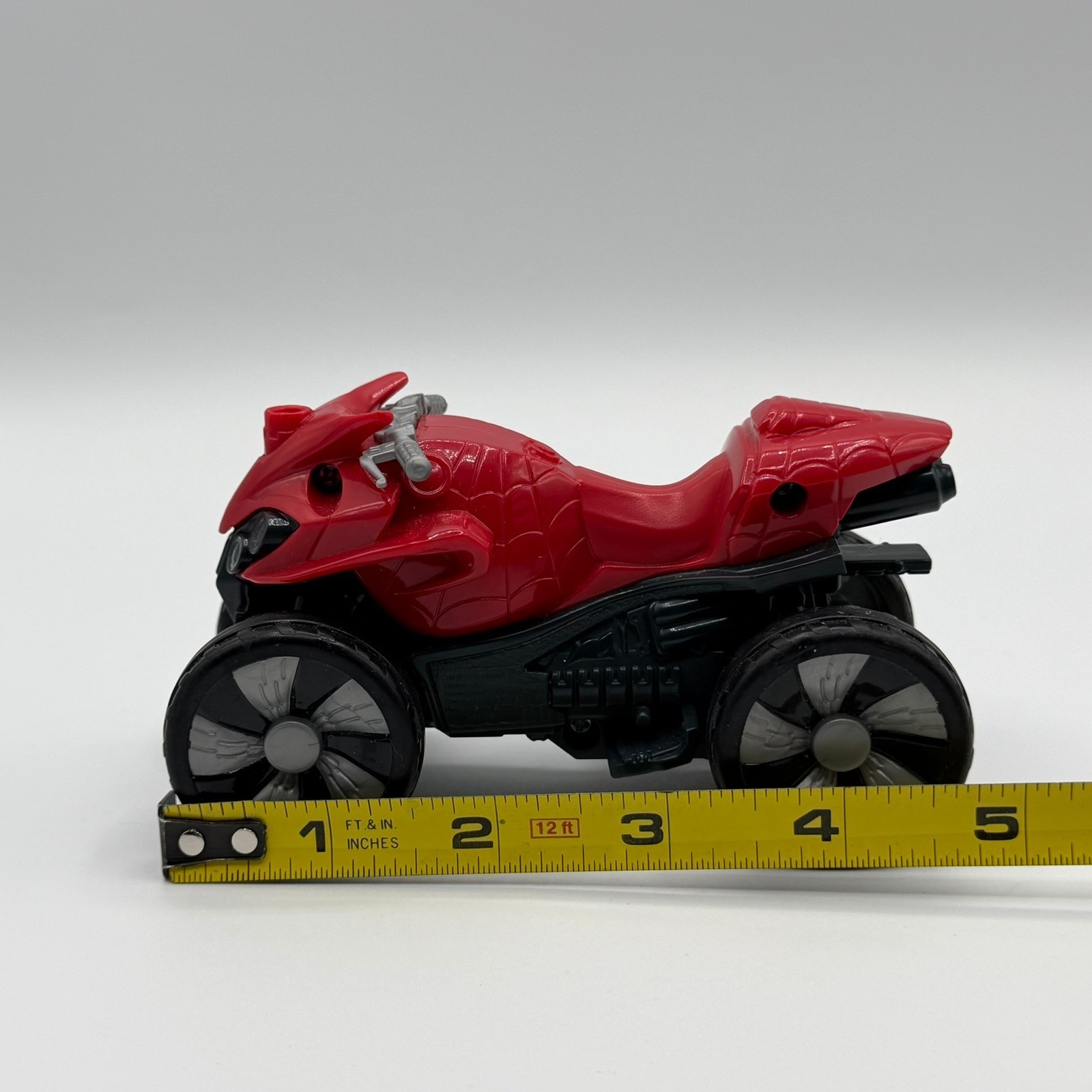 2016 Hasbro Marvel Spider-Man Blast N Go ATV Quad Bike Red Replacement Vehicle