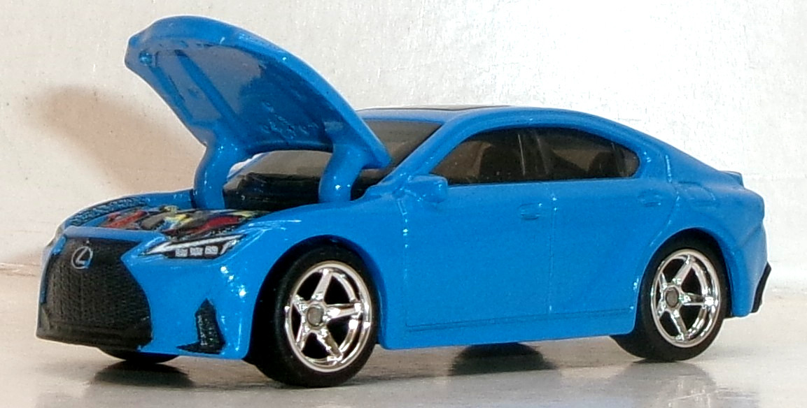 LOOSE 2026 MATCHBOX MOVING PARTS BLUE 2024 LEXUS IS 500 WHEEL SWAP REAL RIDERS