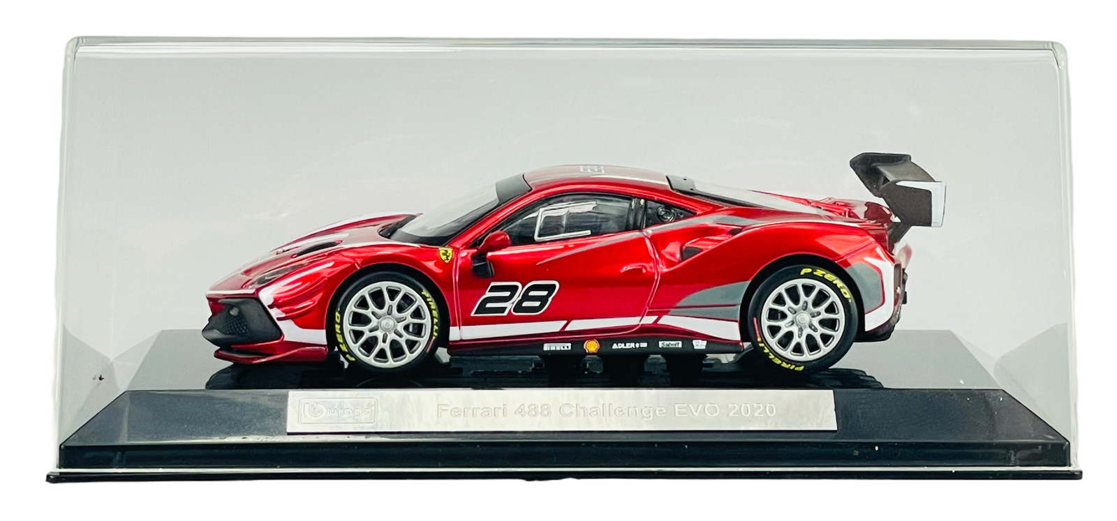 BBURAGO 2020 FERRARI 488 CHALLENGE EVO SIGNATURE SERIES RED 1:43 NEW IN BOX
