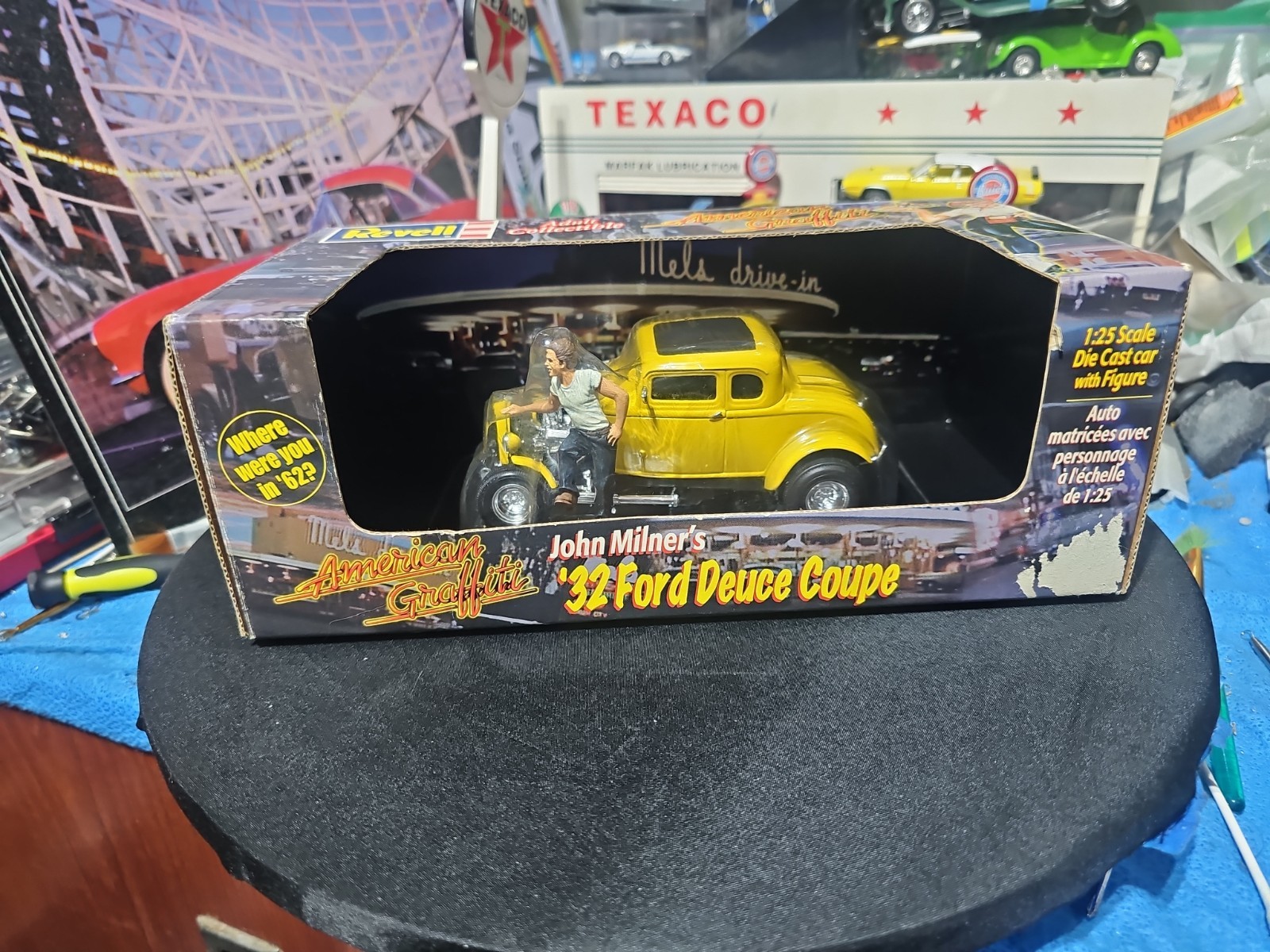 VINTAGE RARE REVELL AMERICAN GRAFFITI 1:25 FORD 1932 DEUCE COUPE JOHN MILNERS