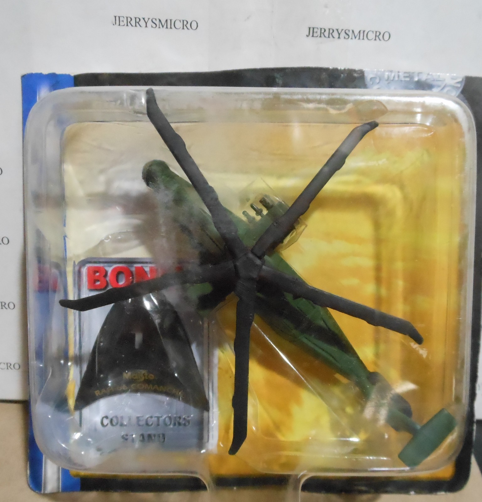 MAISTO FRESH METALCOLLECTORS SERIES RAH-66 COMANCHE HELICOPTER WITH STAND
