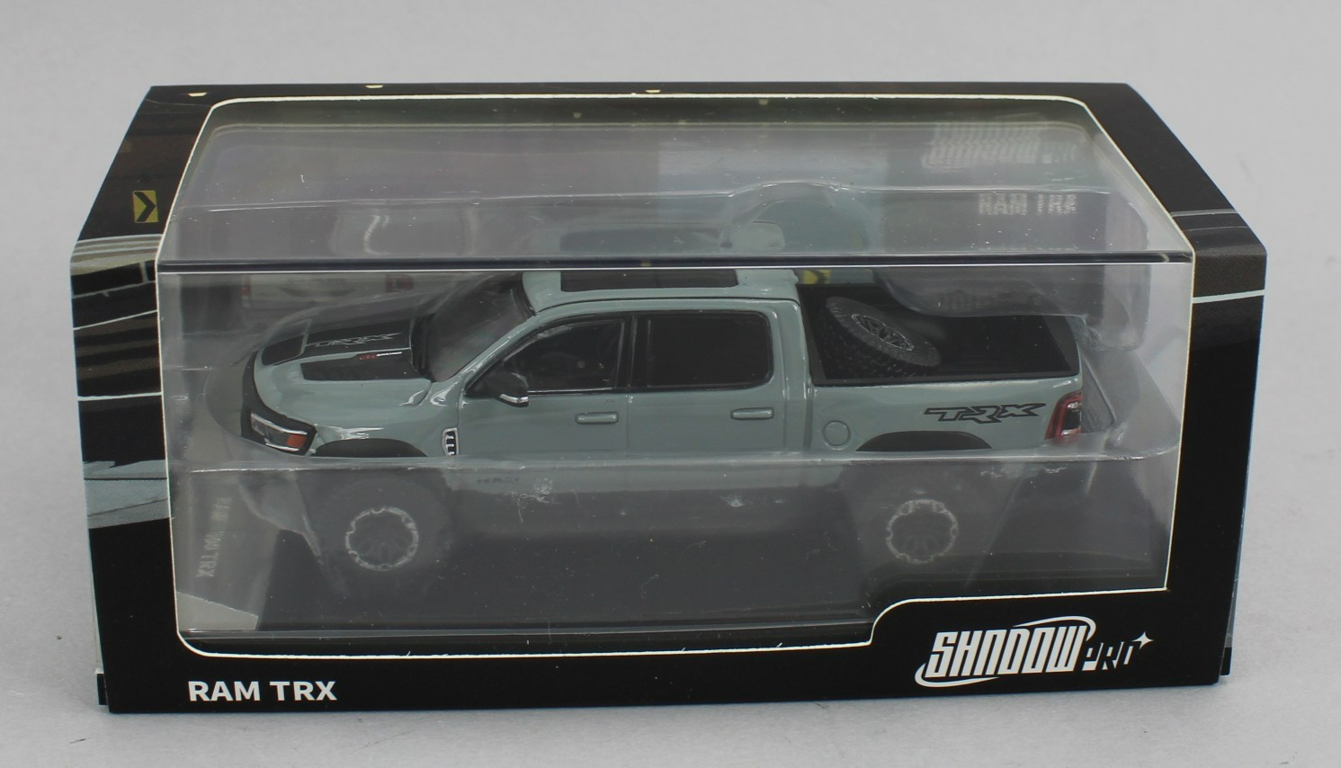 1:64 *SHADOW PRO* GRAY Dodge RAM TRX Pickup Truck *NIB*