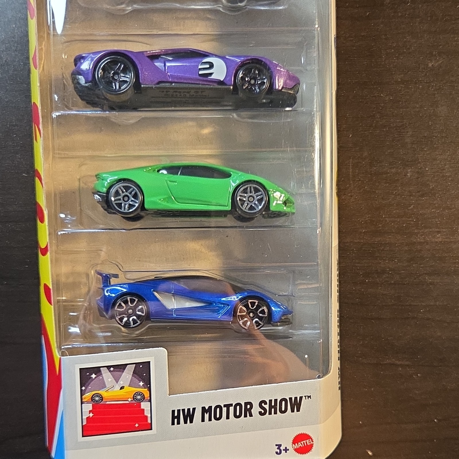 Hot Wheels HW Motor Show 5-Pack 1:64 Aston Martin/Ferrari/Ford/Lambo Unopened