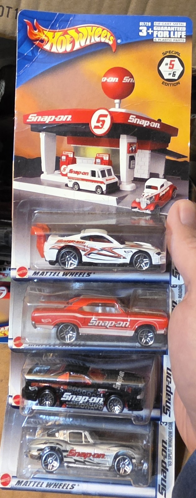 HOT WHEELS SPECIAL EDITION SNAP-ON Set