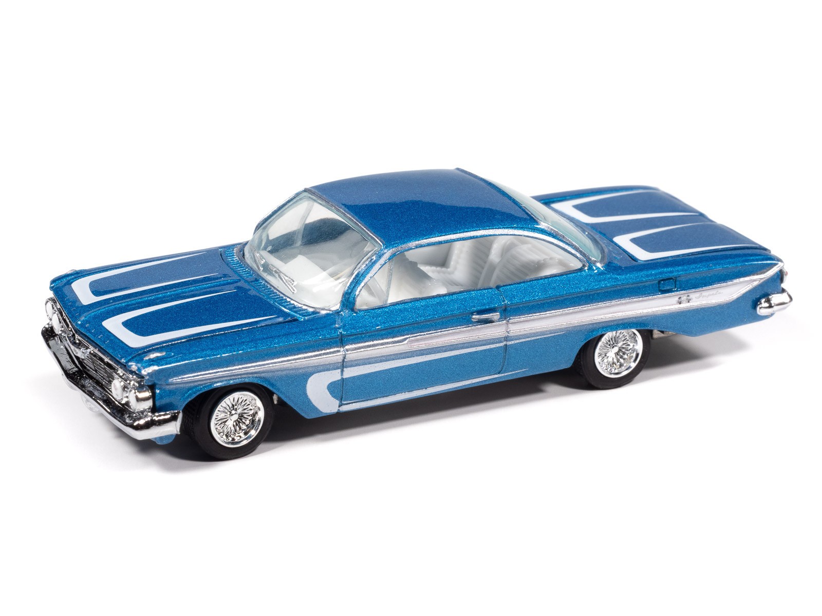 Johnny Lightning Street Freaks Scrapin’ 1961 Chevy Impala SS 409 2025 1:64 Car