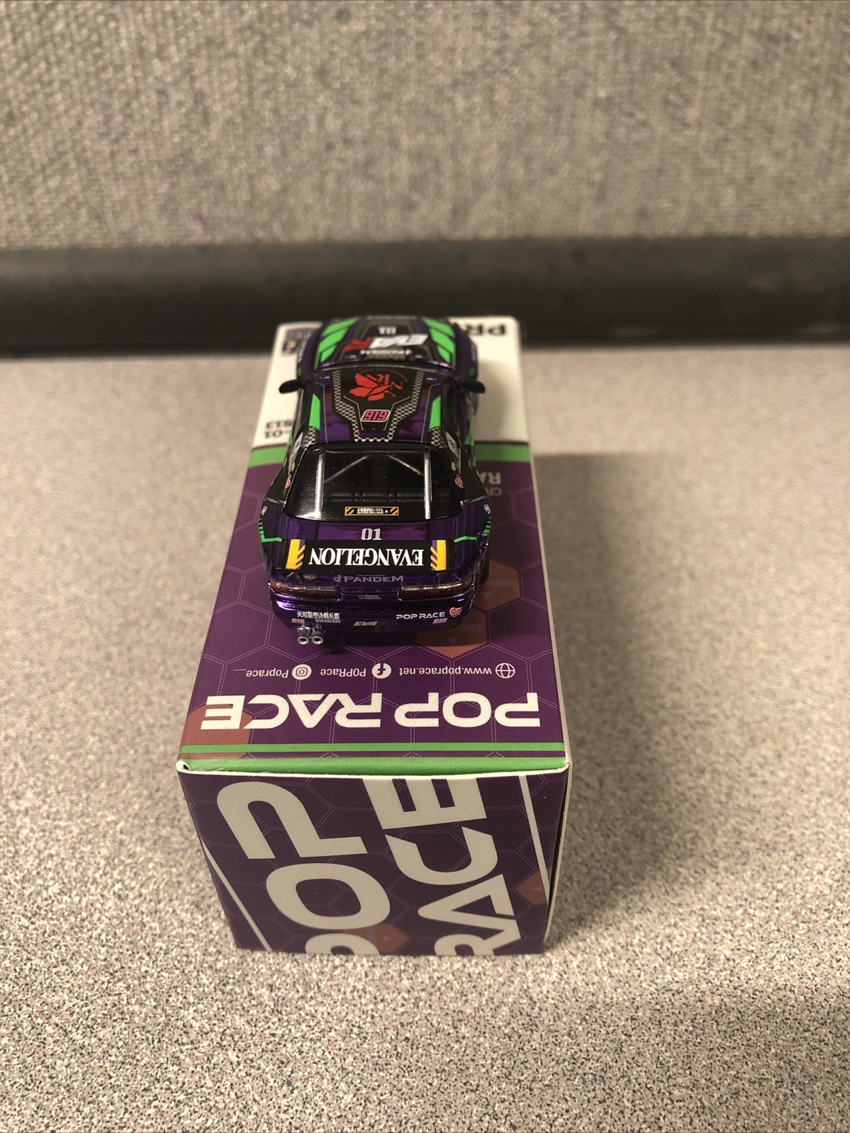 Pop Race 1:64 Factory Sealed EVA RT Test Type-01 Pandem S13 Nissan Silvia #432