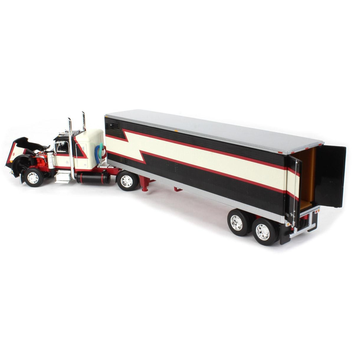 First Gear DCP 1/64 Peterbilt 359 36″ Flattop Sleeper Vintage Trailer 60-1683