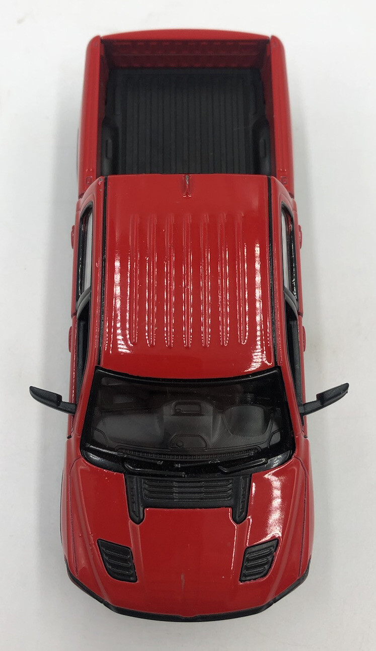 2 Kintoy Die Cast Dodge Ram 1500 Die Cast Red and Blue