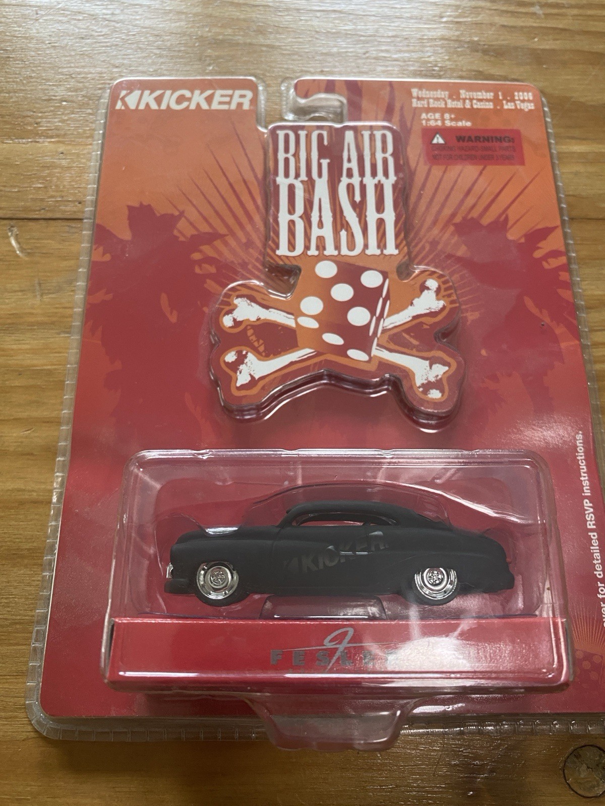 Super Rare 2006 SEMA Kicker Big Air Bash 1949 Mercury 1:64 Die Cast Sealed!