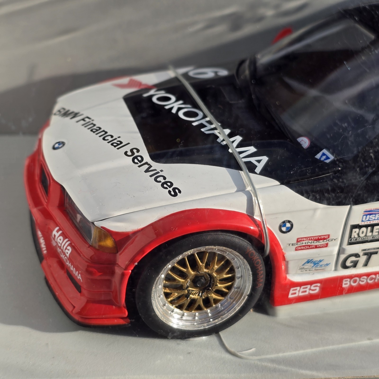 1:18 UT Limited Models BMW E36 M3 GTR Yokohama #6 Die-Cast