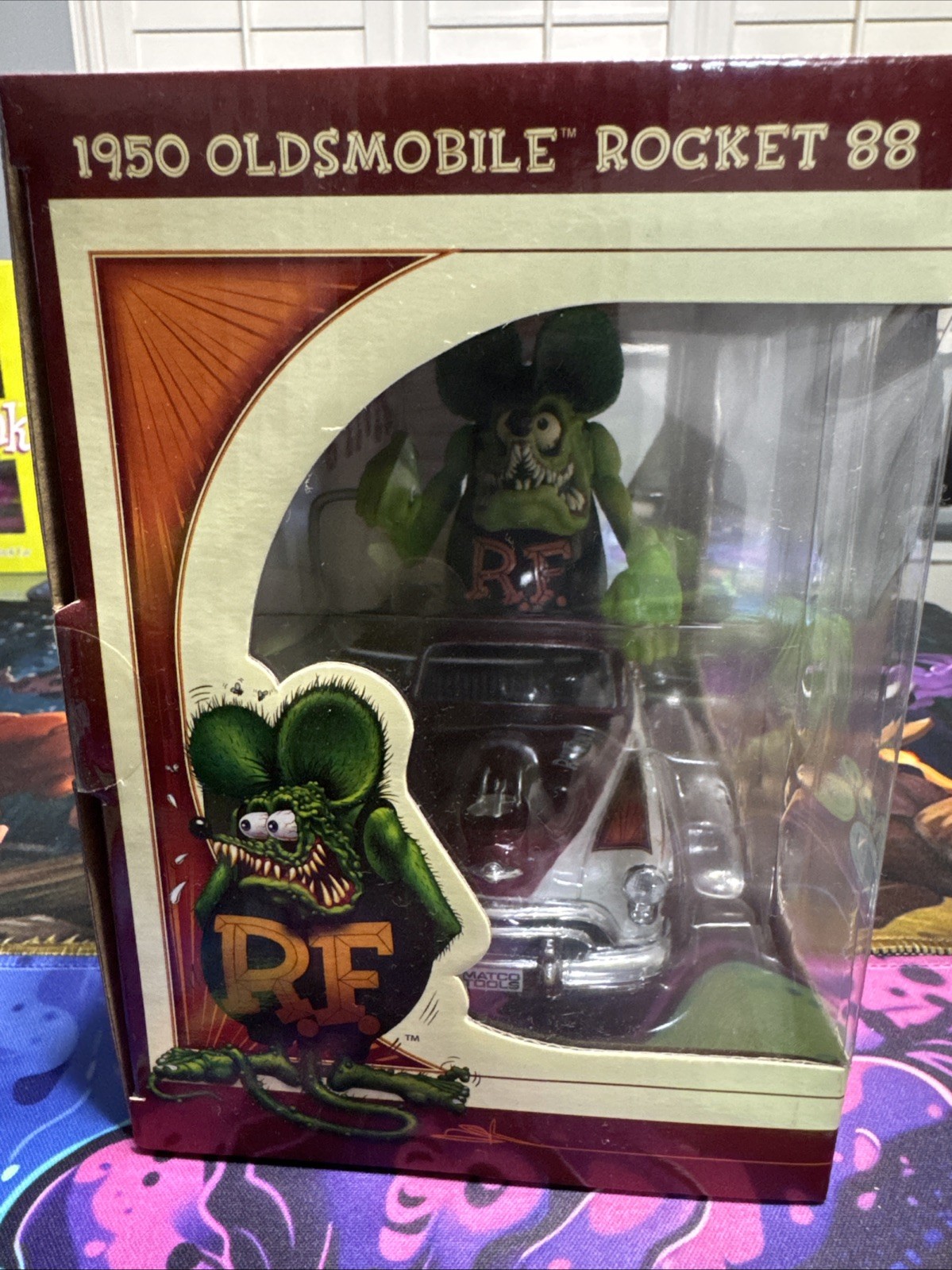 Matco Tools 2014 Issue Rat Fink Big Daddy Roth 1950 Oldsmobile Diecast (RARE)