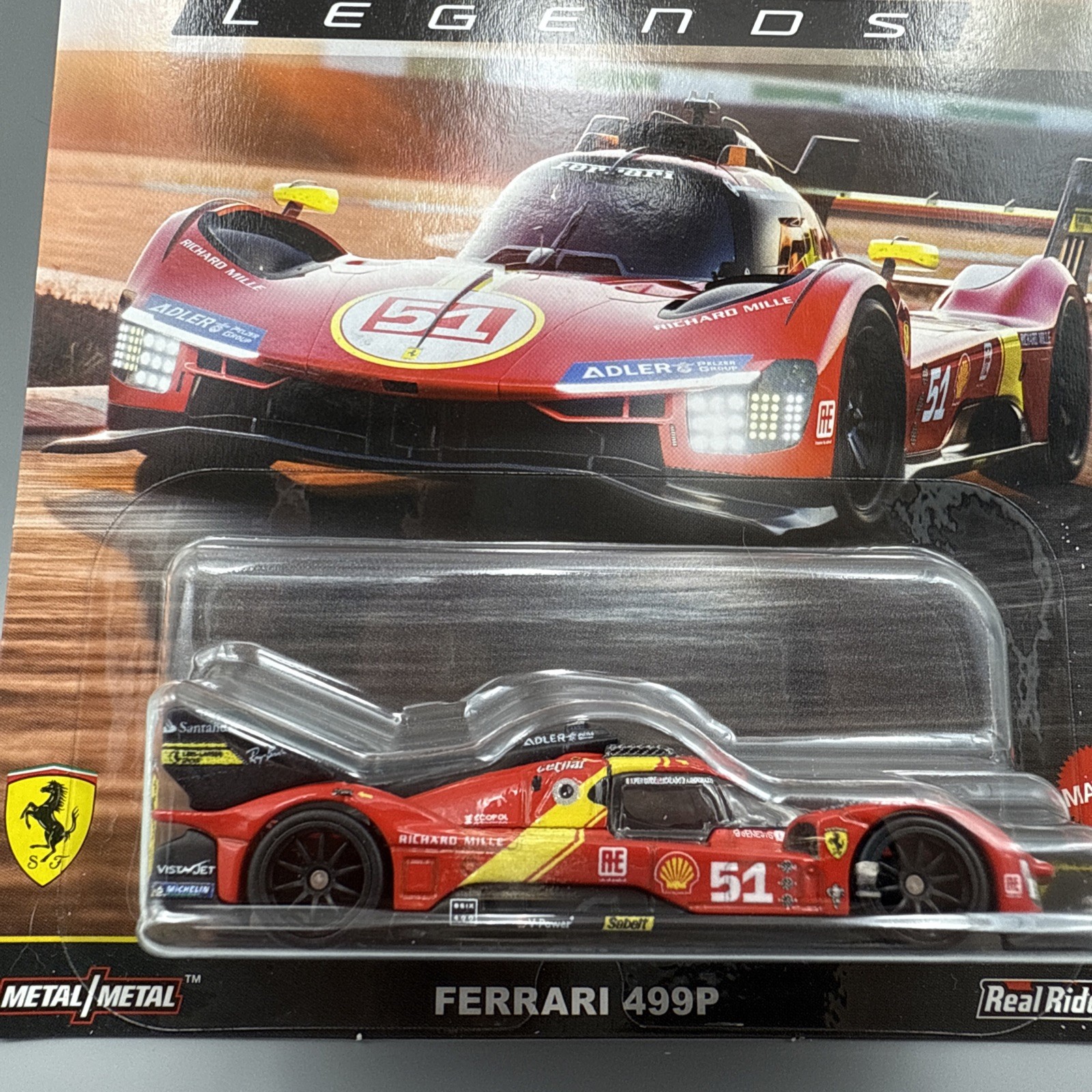 Hot Wheels Premium Car Culture Circuit Legends Ferrari 499P 2/5 Read Description