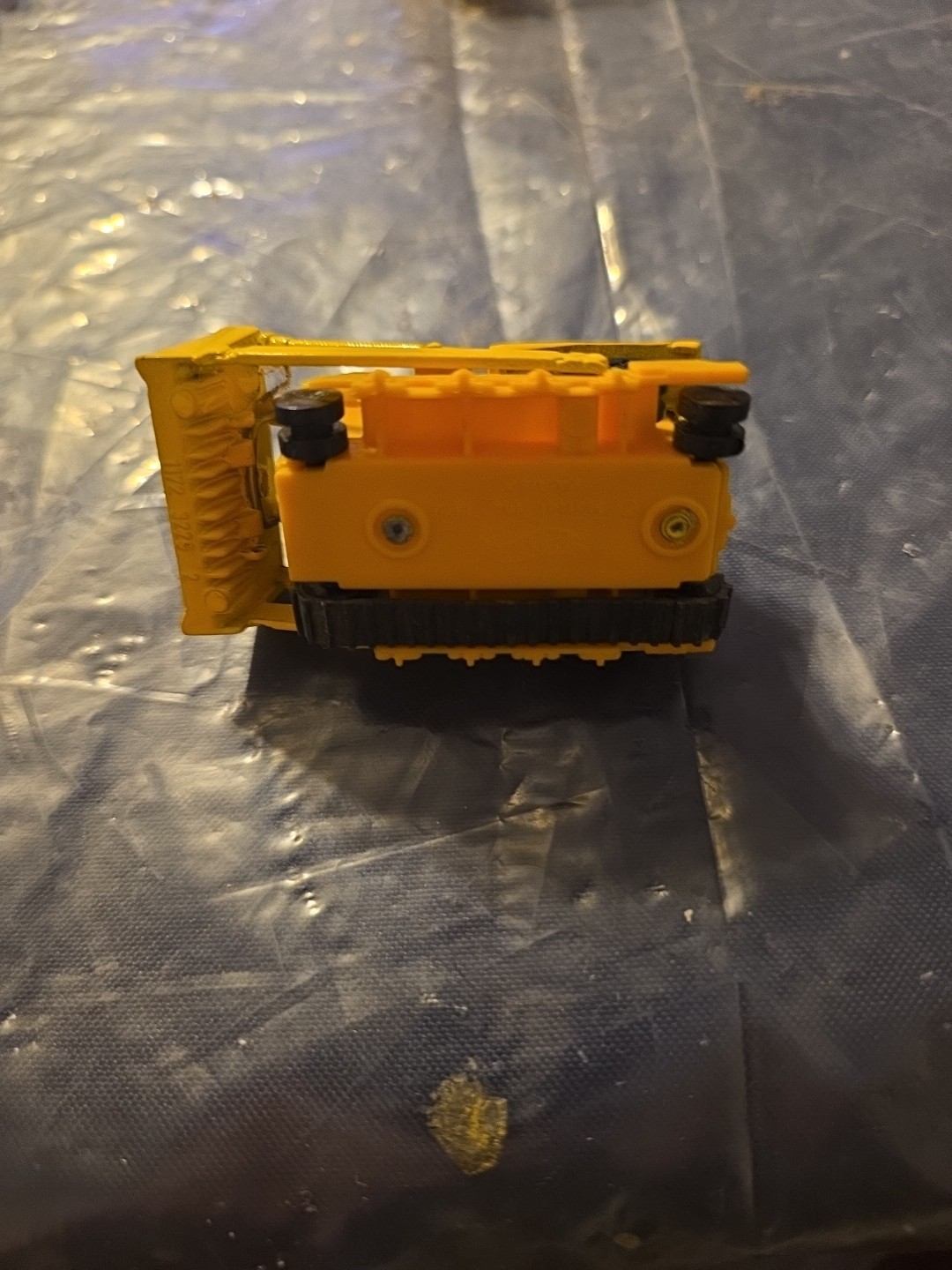 ERTL Lot of 4 Construction Vehicles + A Hot Wheels Bulldozer & Cat Truck Free Sh