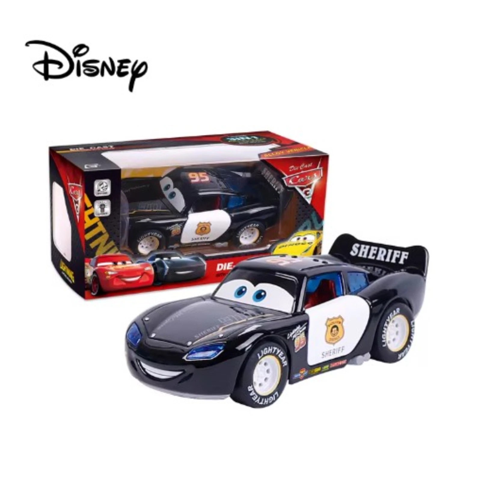 1:32 Diecast Metal Race Car Pull Back Sound Light Toy Collectible A-02
