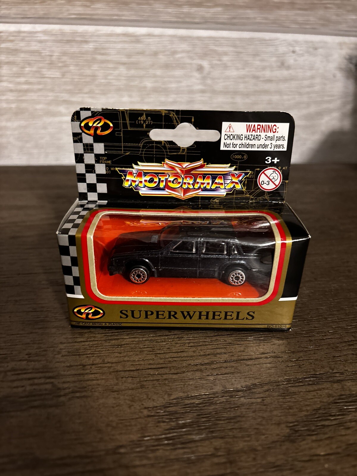 Vintage Motor Max Super Wheels Die Cast Metal And Plastic No. 61016