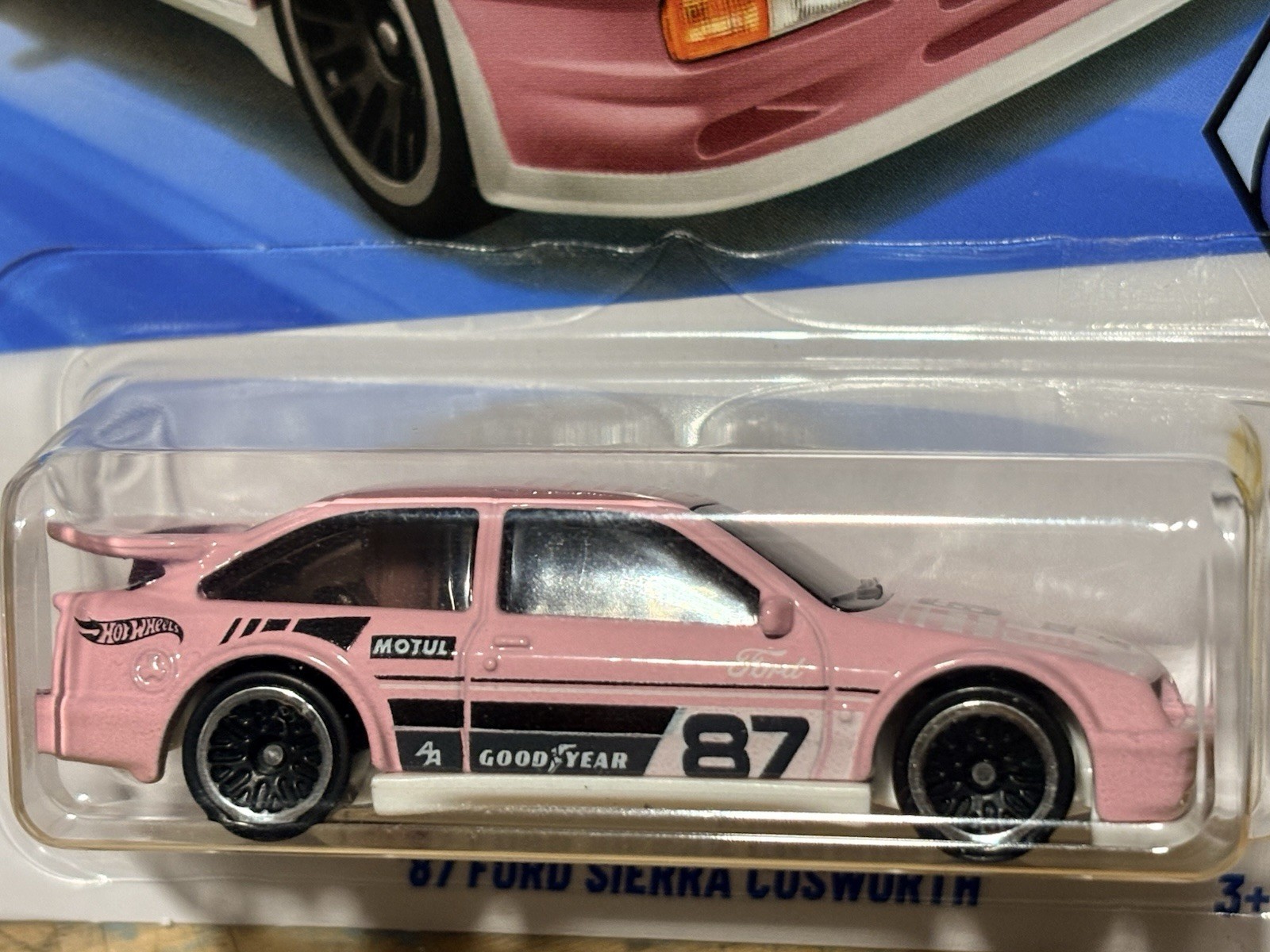 2026 Hot Wheels Pink ’87 Ford Sierra Cosworth 116/250 HW Euro 5/10