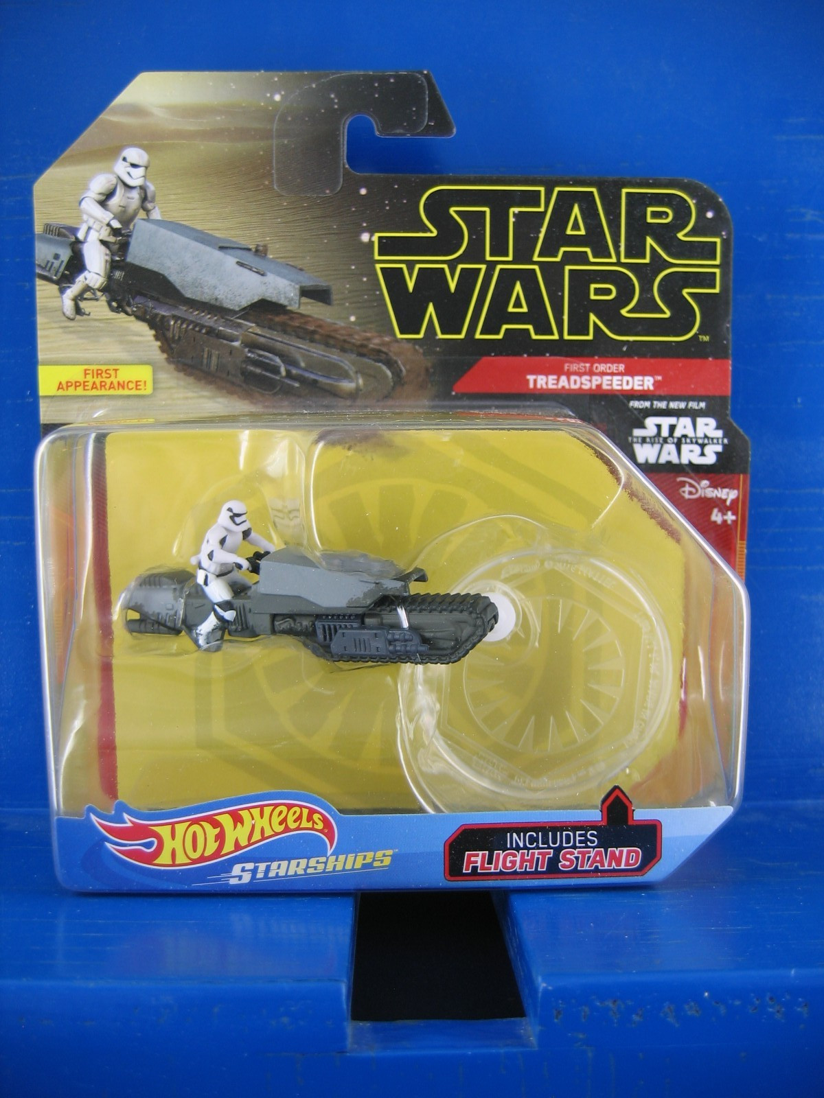 HOT WHEELS STAR WARS STARSHIPS FIRST ORDER TREADSPEEDER
