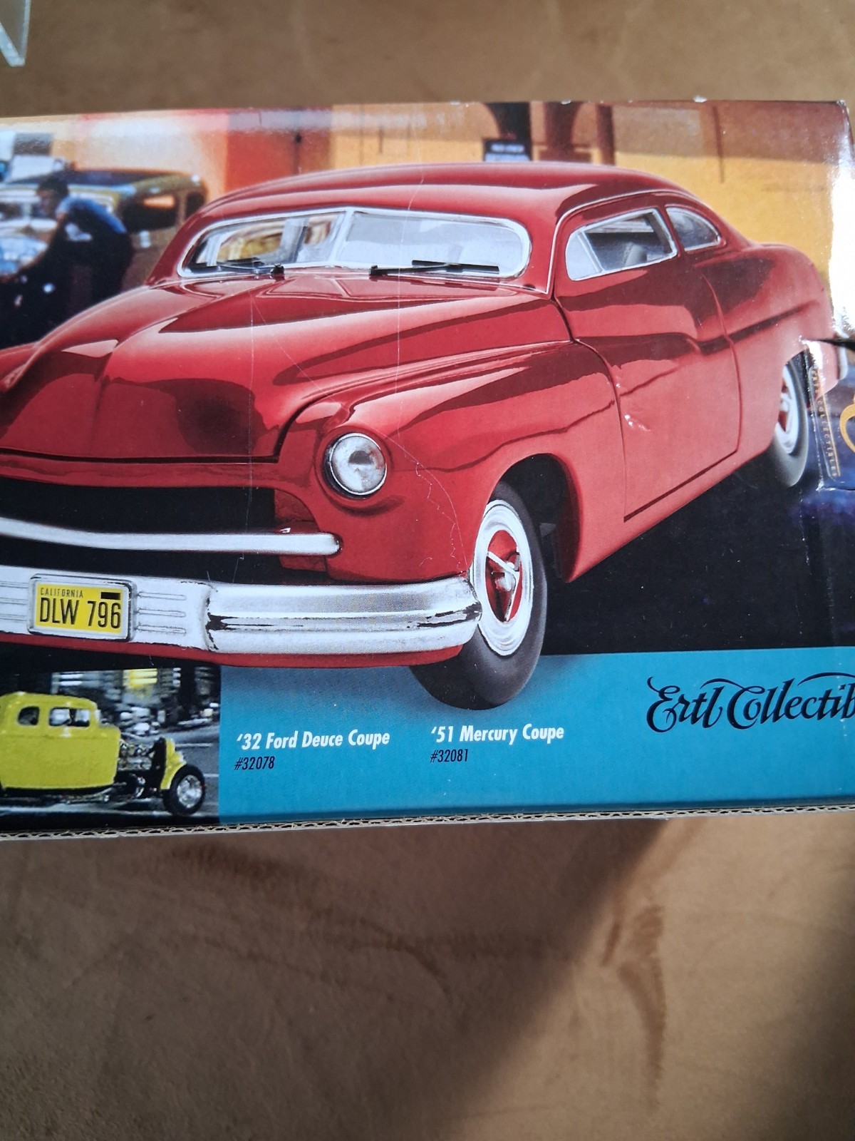 American Muscle 1951 Mercury Coupe American Graffiti 1:18 Diecast Car NIB