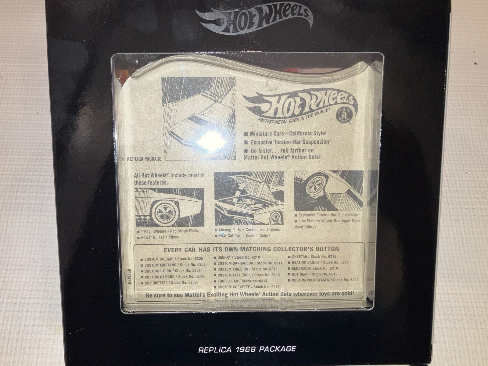 Hot Wheels Redline CUSTOM ELDORADO, Mint In Box, RLC Original 16, 2/5000 SWEET!