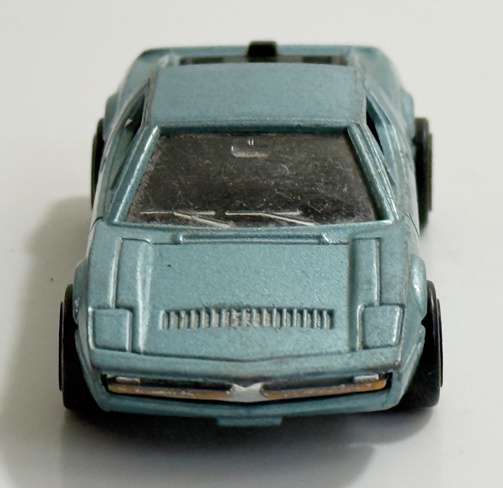 Tomy Tomica Maserati Merak SS Pocket Car Japan Light Blue 1/62 Diecast Vintage