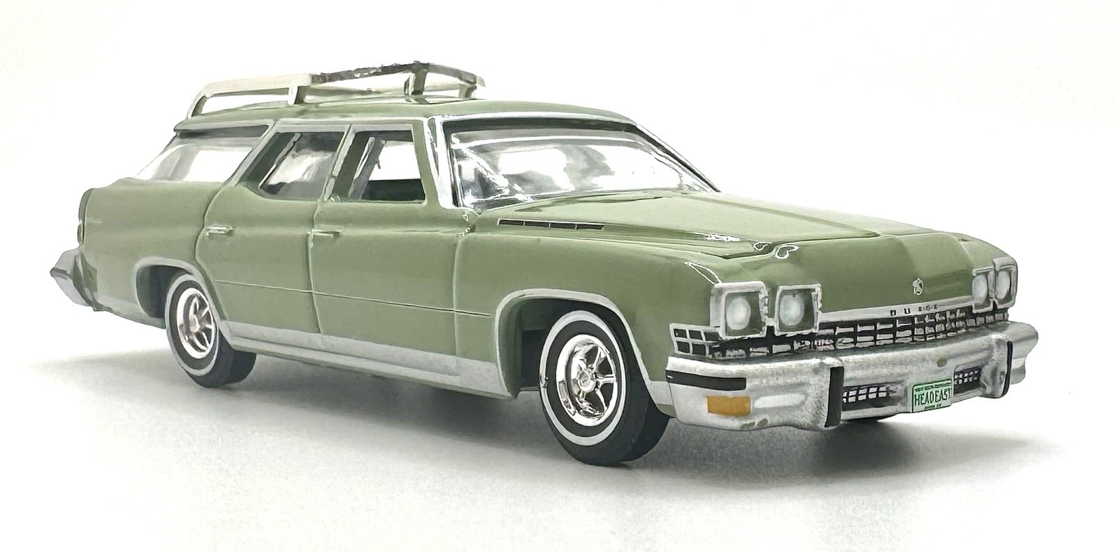 1974 Buick Estate Wagon 455 V8 – Ranch Green – 1/64 “S” Scale – B Body