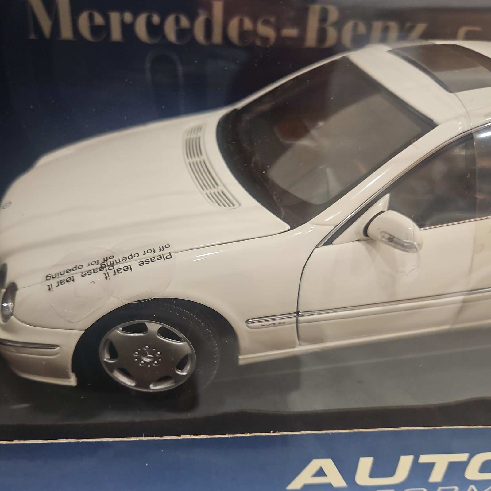 AUTOart Performance 1:18 Mercedes-Benz CL600 Diecast Car White Unopened Box